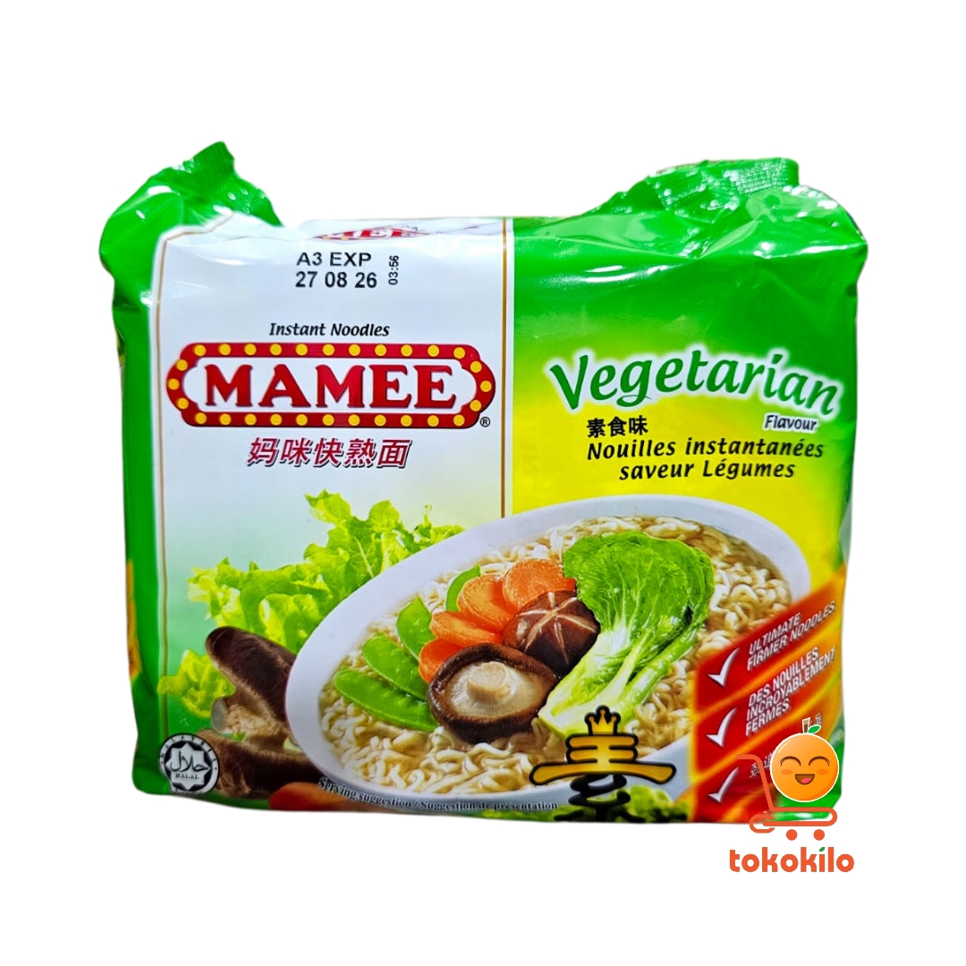 Mie Instan Mamee Vegetarian 80gr (1 Pack X 5bks)