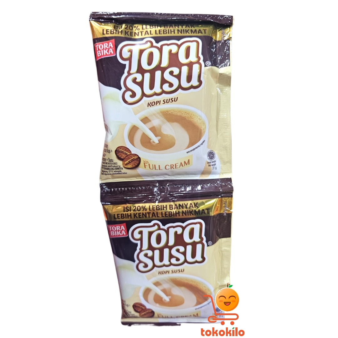 Tora Susu Kopi Susu Full Cream 31gr ( 1Pack x 5bks )