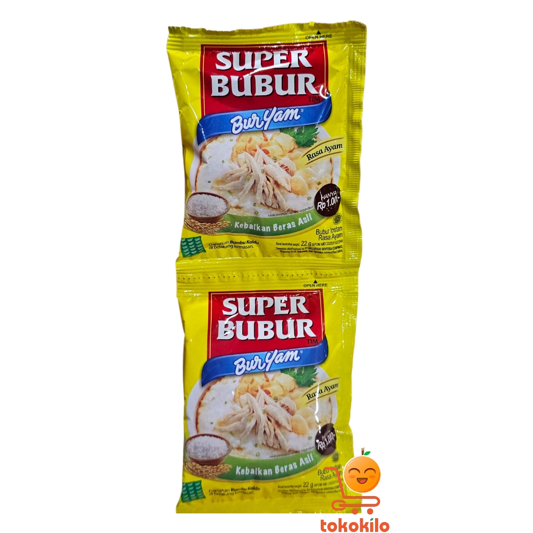 Super Bubur Buryam Rasa Ayam 22gr ( 1Pack x 4Bks )