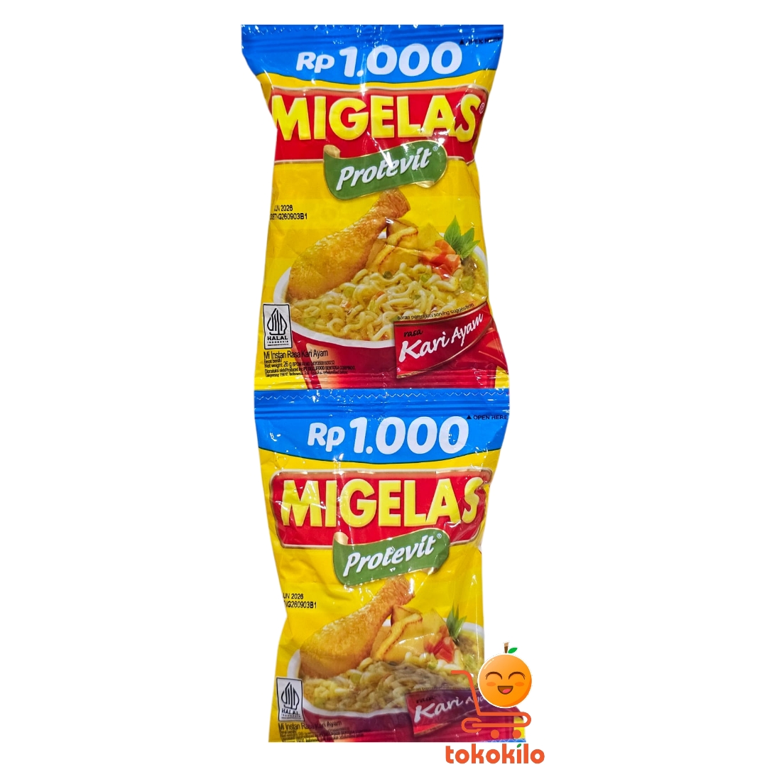 Migelas Protevit Rasa Kari Ayam 26gr ( 1Pack x 5bks )