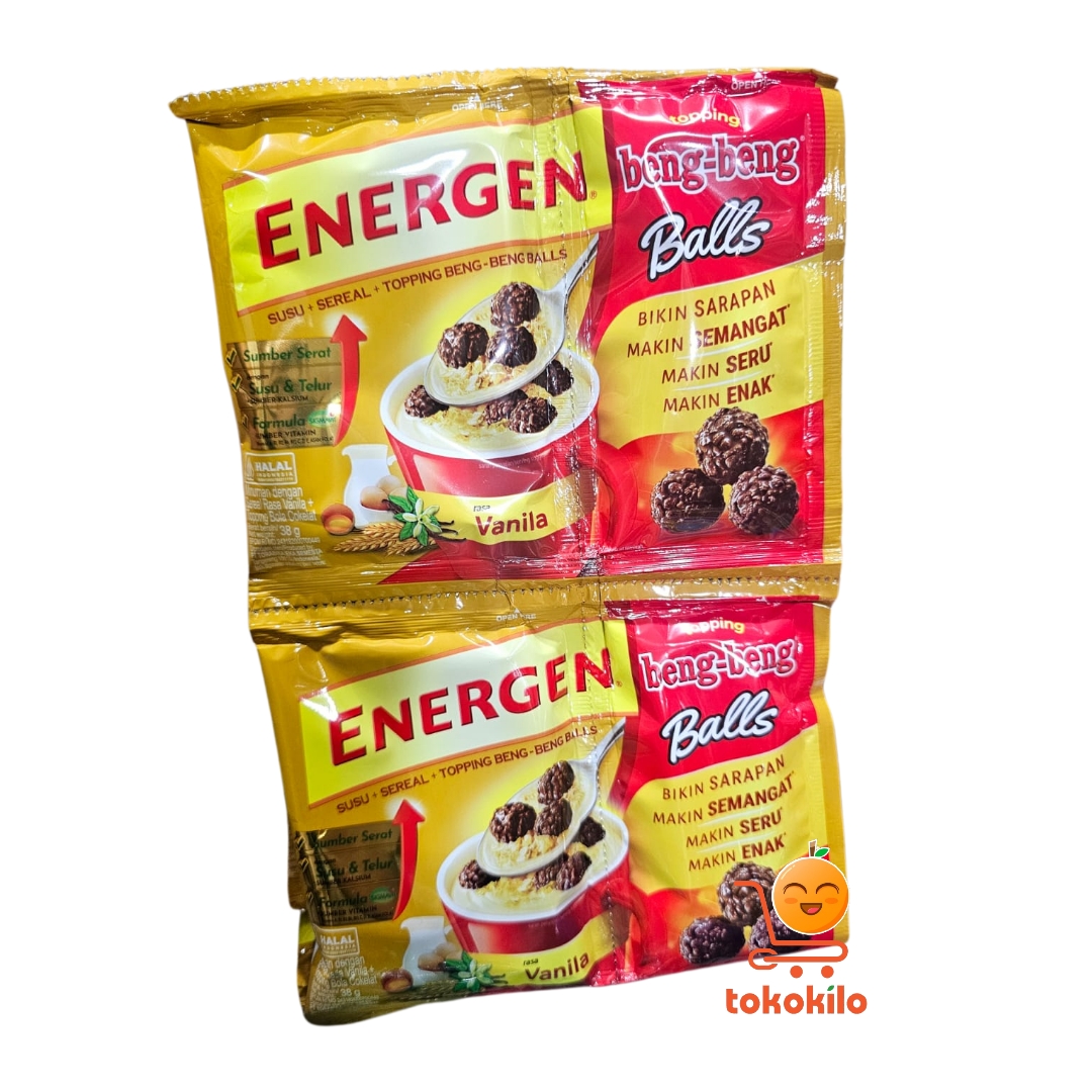 Energen Sereal Topping Beng Beng Balls 38gr (1 Pack X 5 Bks)