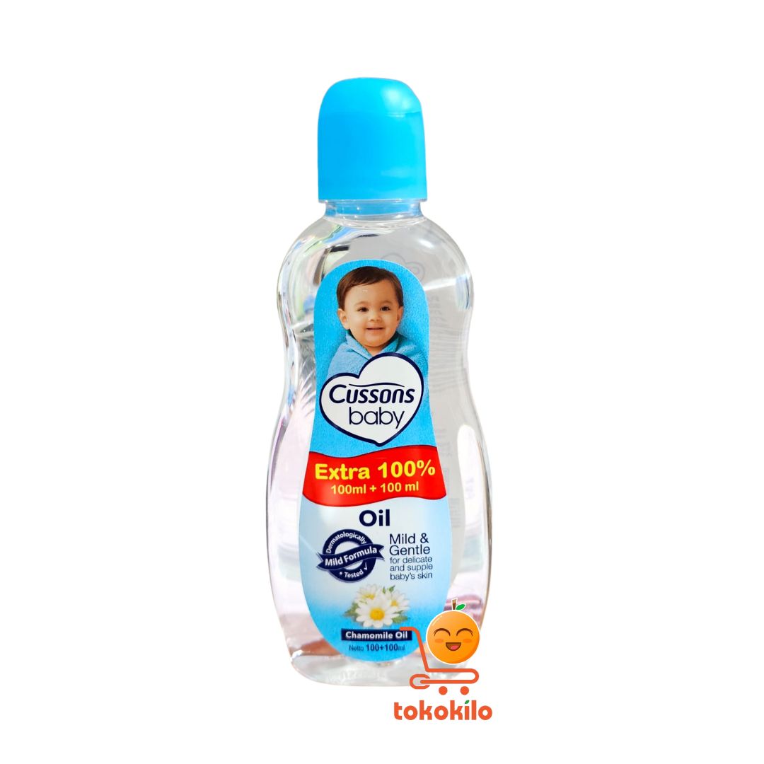 Cussons Baby Oil Mild & Gentle 50+50ml, 100+100ml