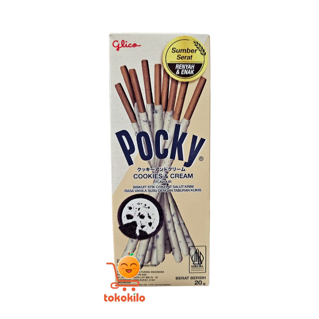 Pocky Cookies & Cream 20gr, 40gr