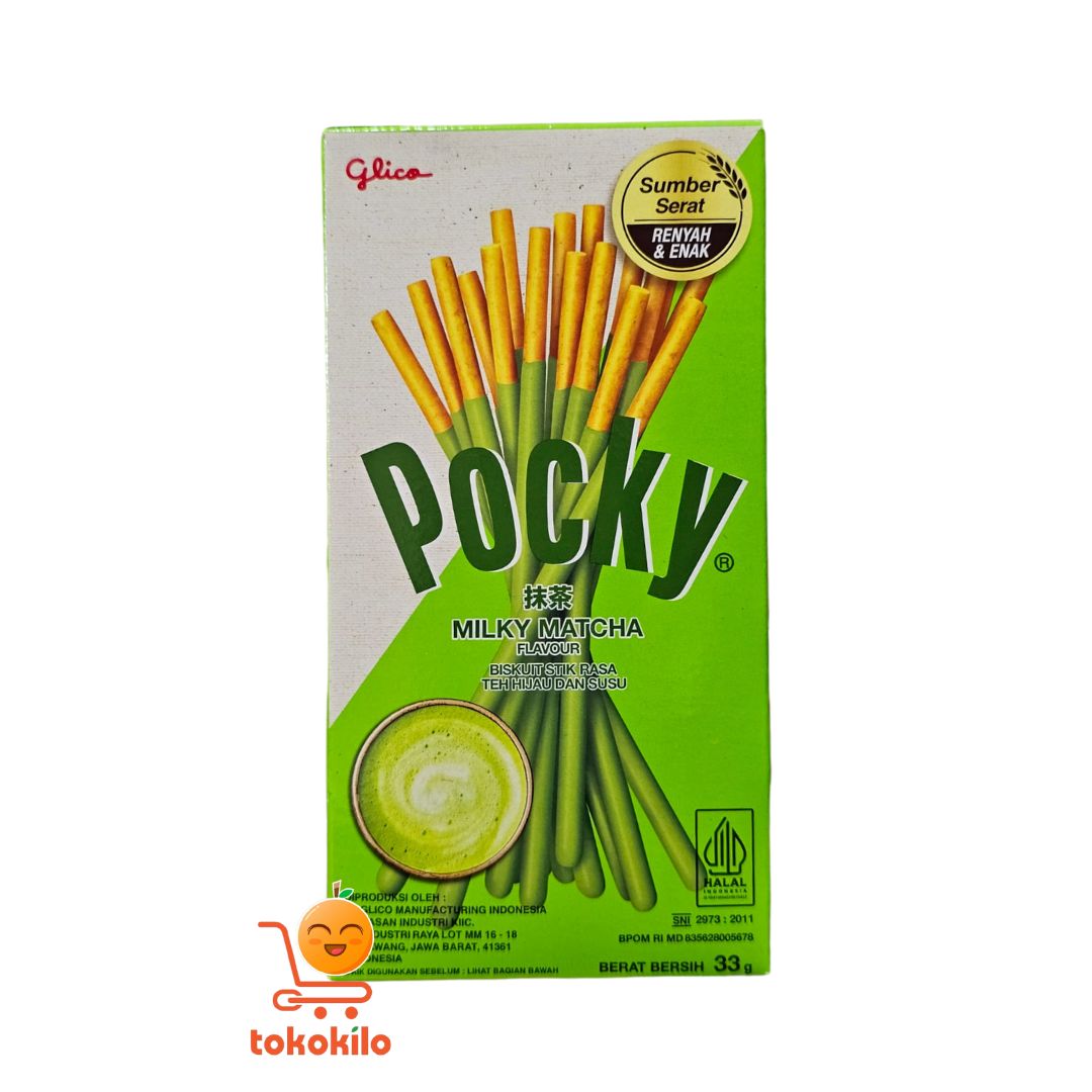 Pocky Rasa Milky Matcha 33gr