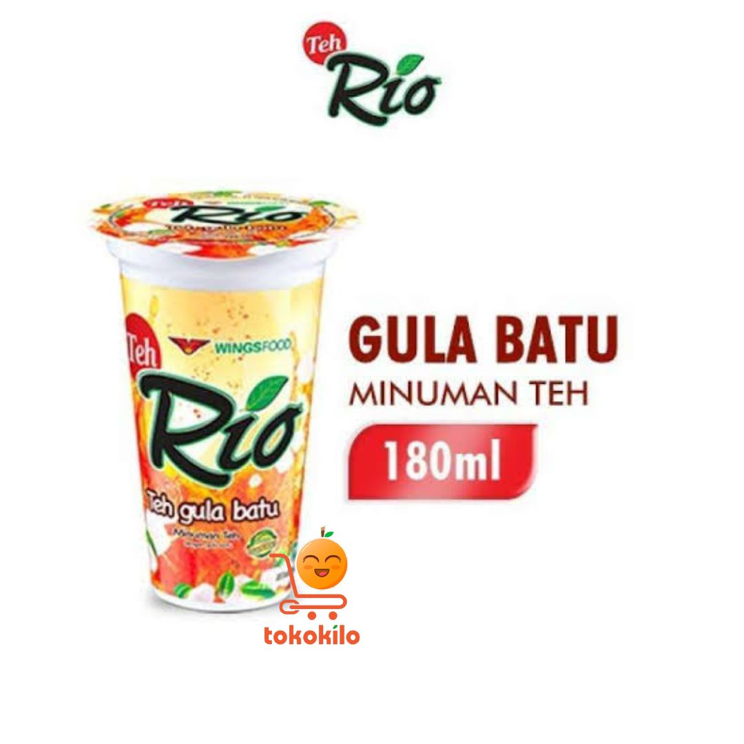 Teh Rio Rasa Gula Batu 180ml