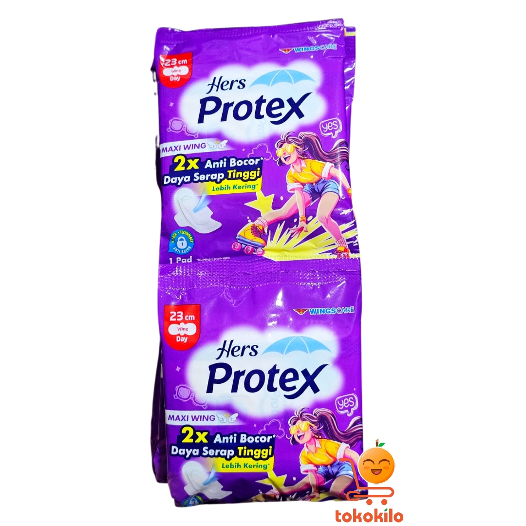 Hers Protex Maxi Wing Pembalut  23cm 