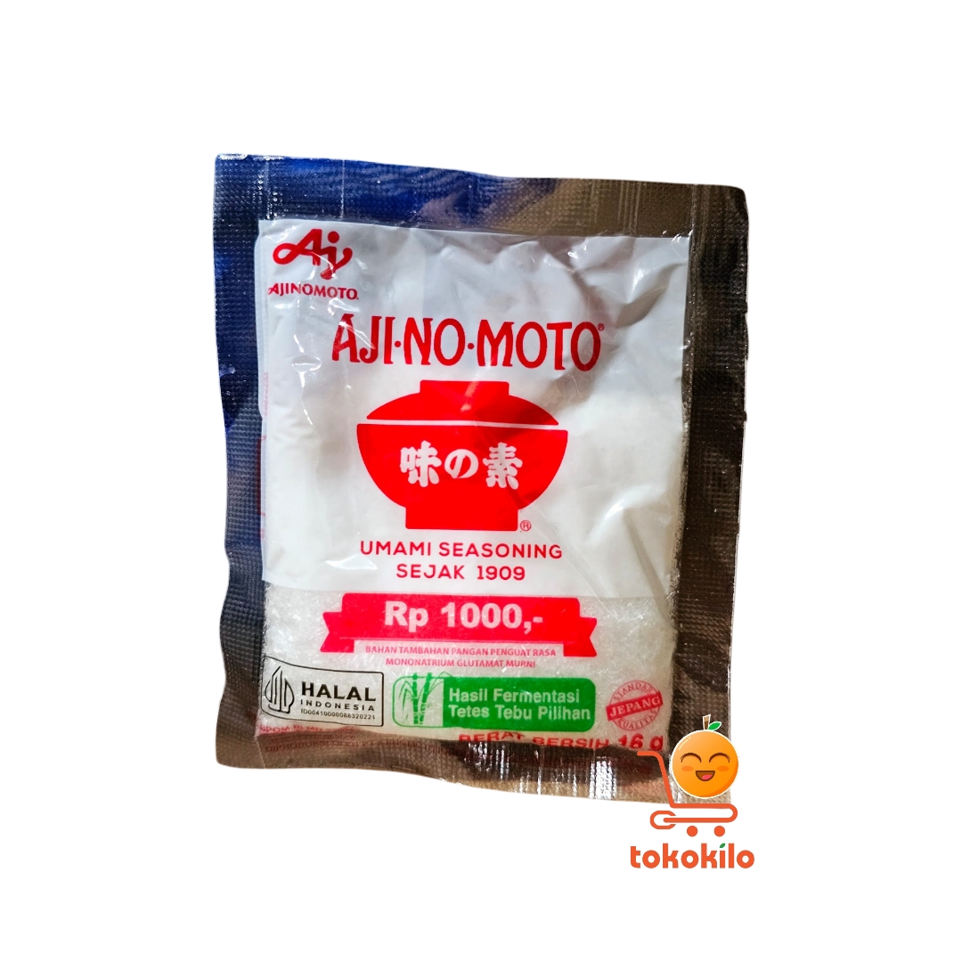 AJINOMOTO Micin Penyedap Rasa 16gr, 50gr, 90gr, 100gr, 250gr, 500gr, 1kg