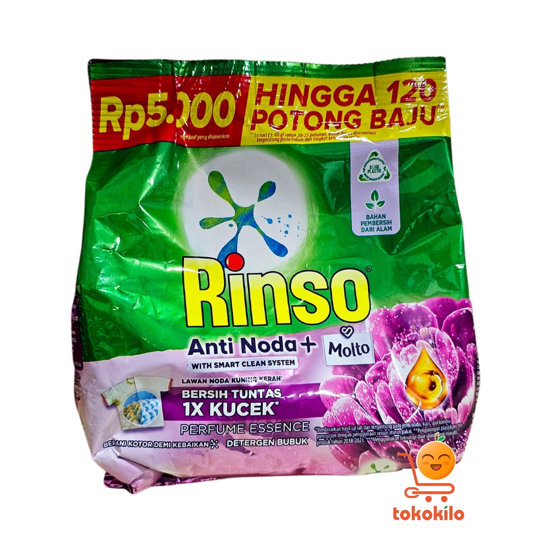 Rinso Anti Noda + Molto Perfume Essence 195gr