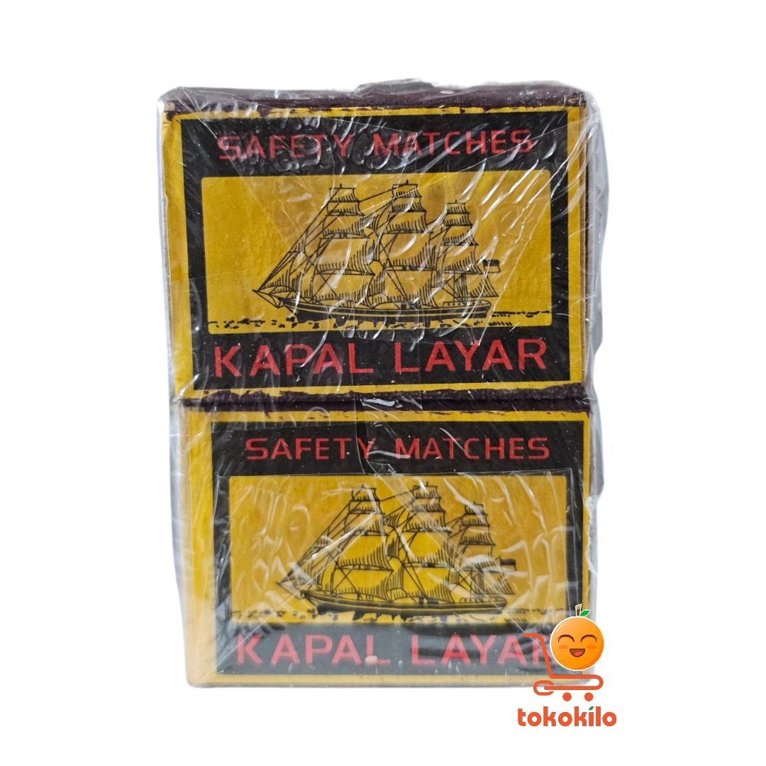 Korek Api Kayu Kapal Layar (1 Pack X 10 pcs )