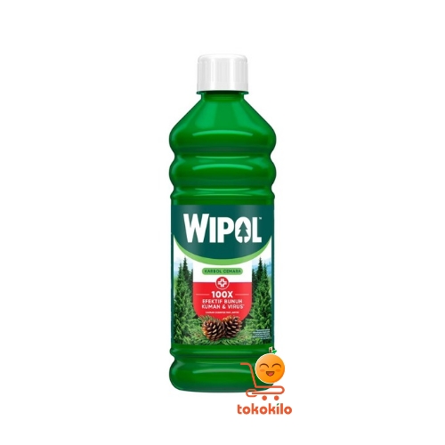 Wipol Karbol Cemara Pembersih Lantai 450ml