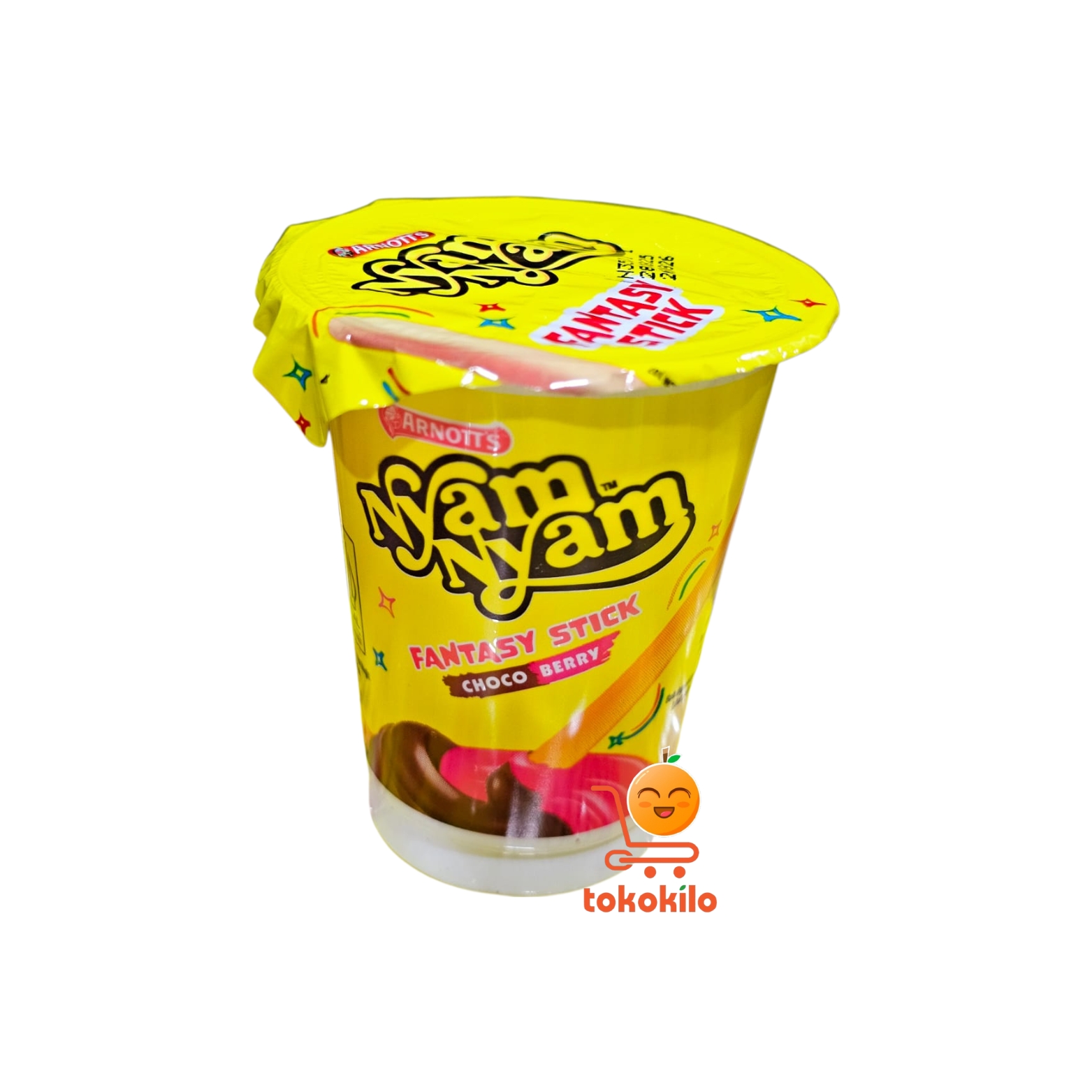 NyamNyam Fantasy Stick Coklat Berry 25gr