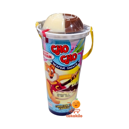 Cho Cho Wafer Snack Rasa Cokelat dan Vanila 33gr (1Pack X 10pcs)