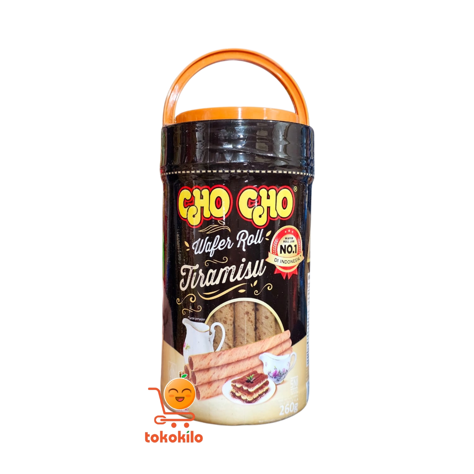 ChoCho Wafer Roll Rasa Tiramisu 260gr