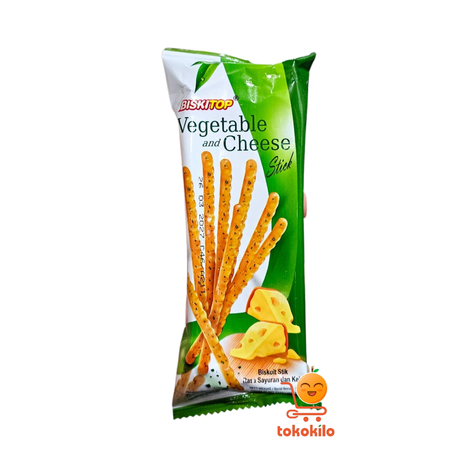 Biskitop Vegetable and Cheese Stick 50g