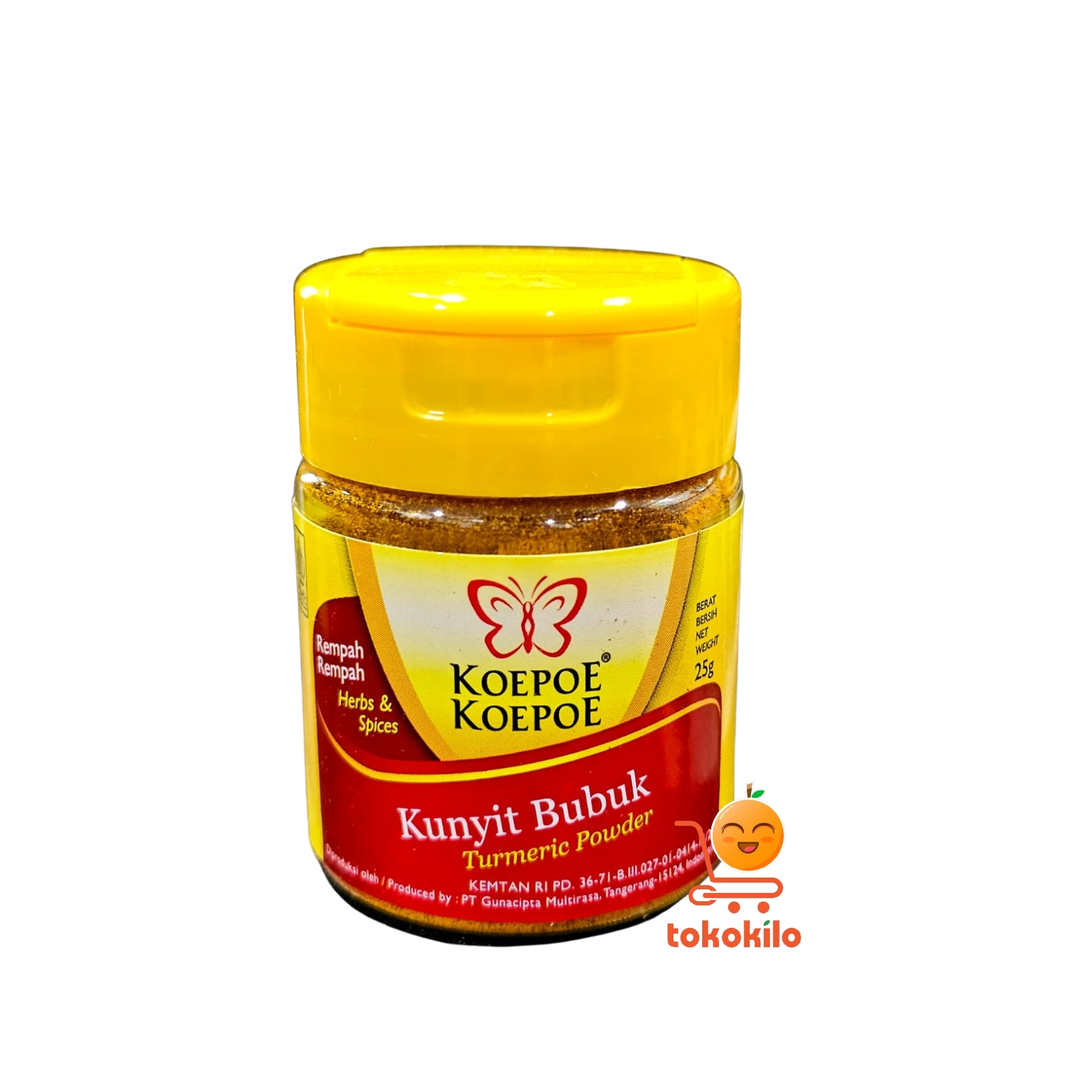 Koepoe Koepoe Kunyit Bubuk 25gr