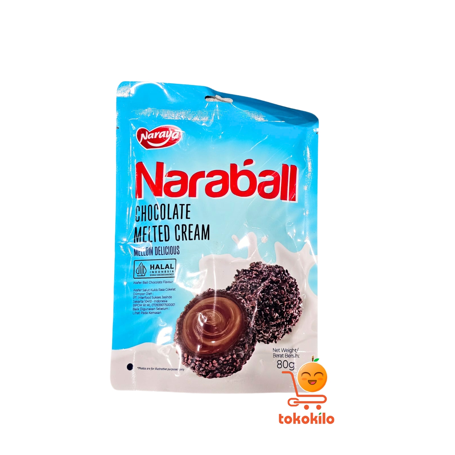 Naraya Naraball Chocolate Melted Cream 80gr
