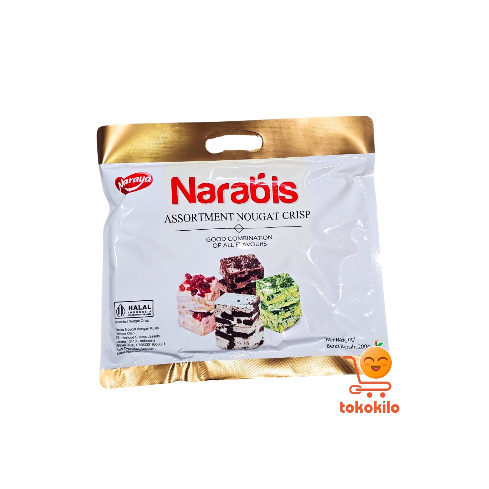 Narabis Assortment Nougat Crisp Naraya 200gr