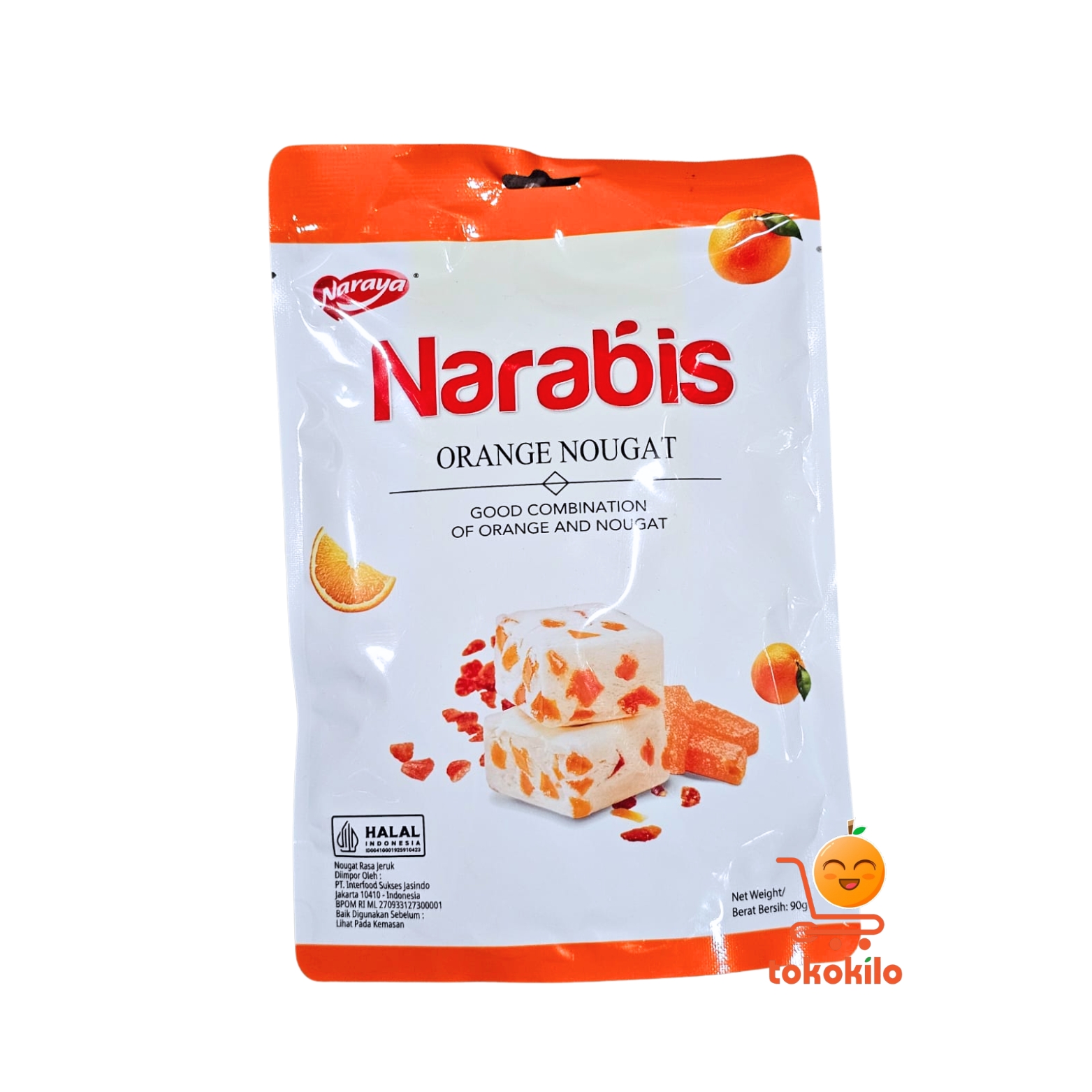 Narabis Orange Nougat 90gr, 200gr