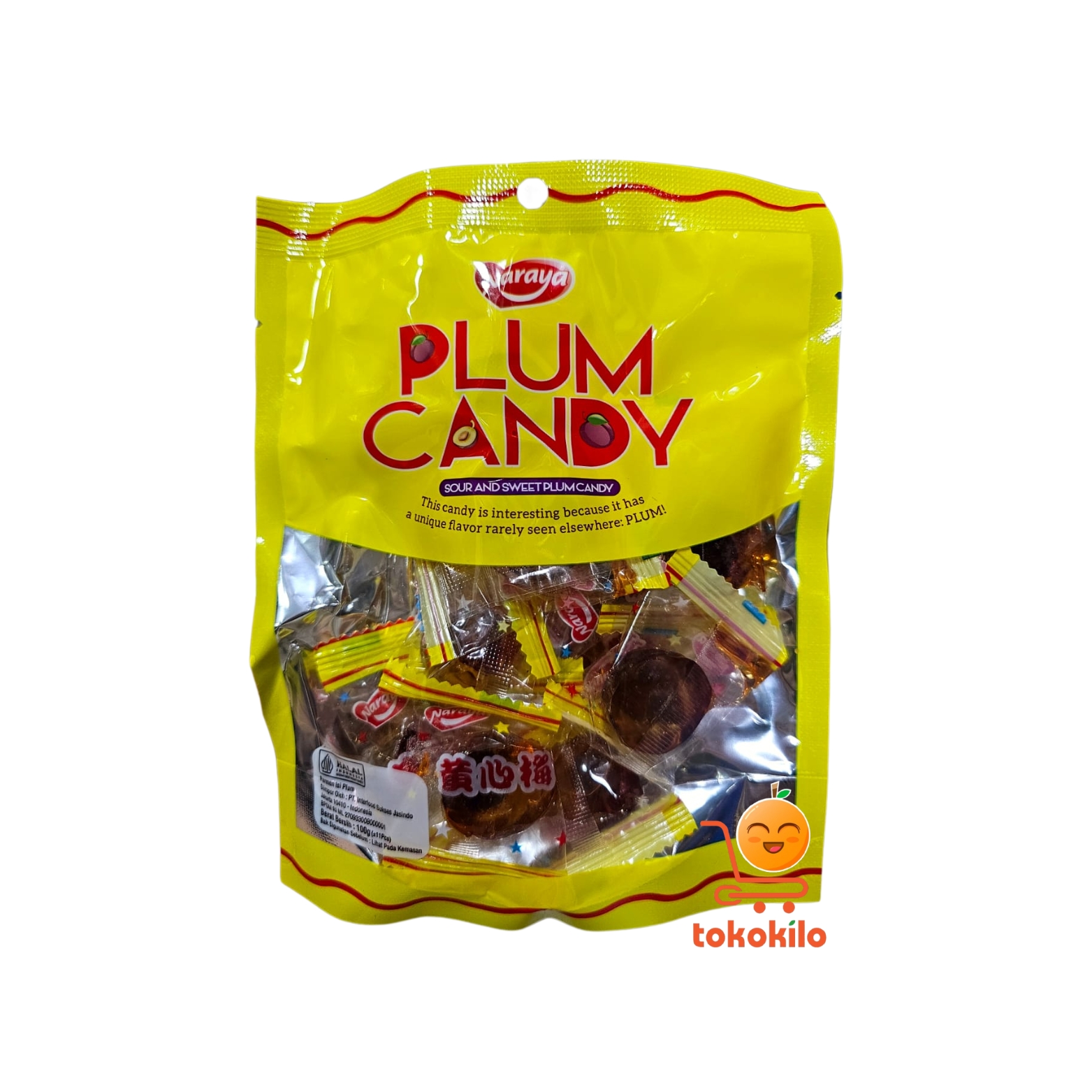 Naraya Plum Candy 100gr, 850gr