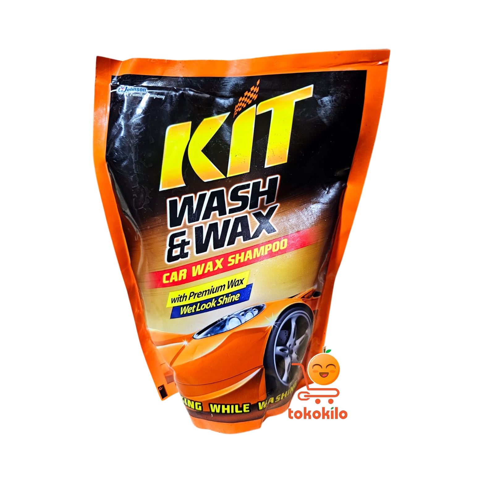 KIT Wash & Wax Car Wax Shampoo 400ml