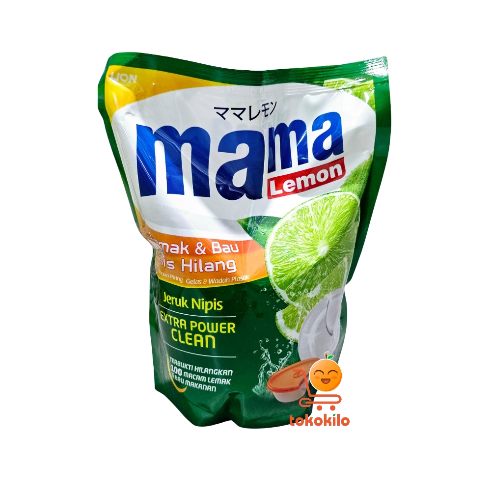 Mama Lemon Jeruk Nipis Sabun Piring 58ml, 105ml, 430ml, 680ml, 1.5L