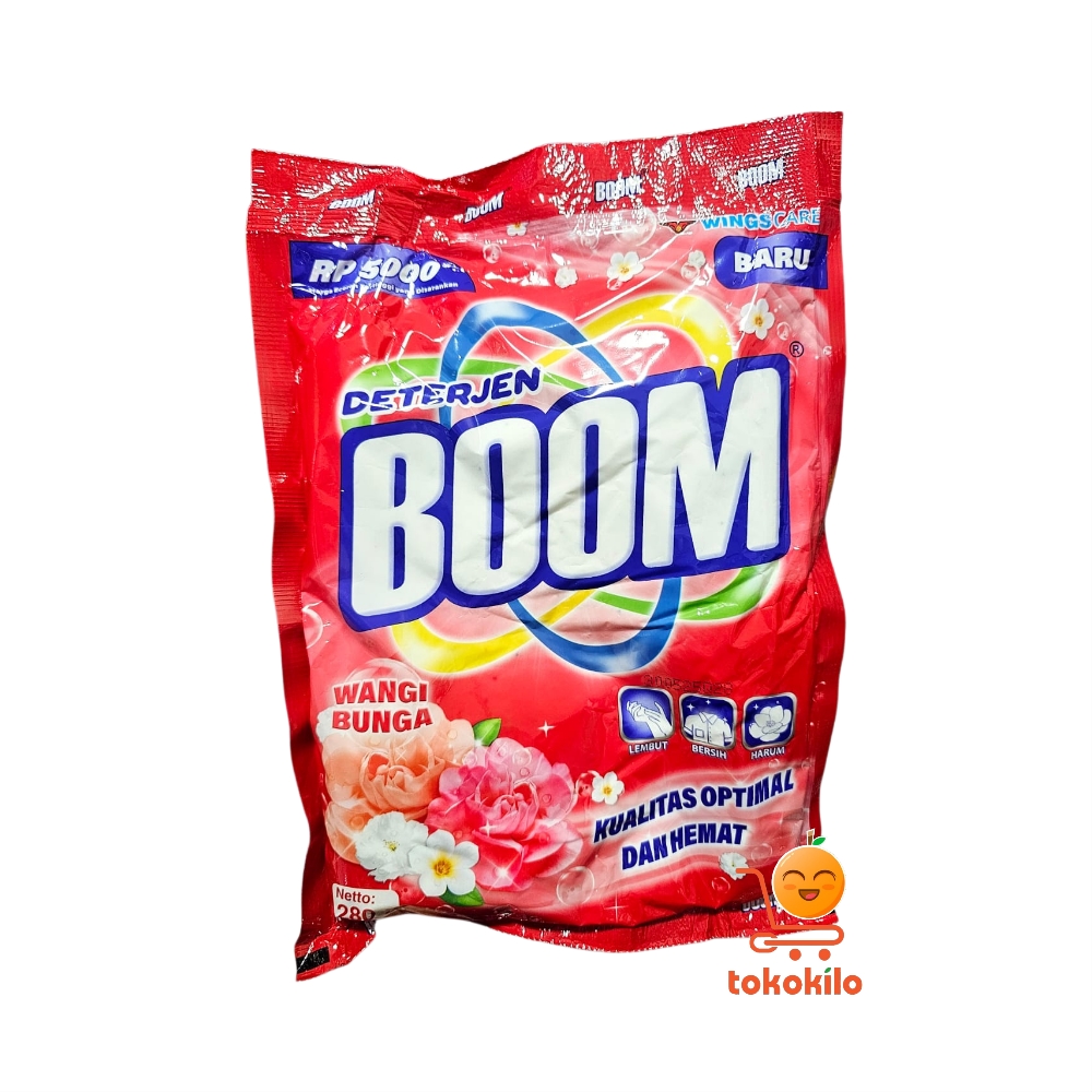 Deterjen Bubuk Boom Wangi Bunga 280gr