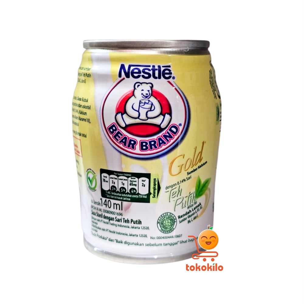 Bear Brand Gold varian Teh Putih 140ml