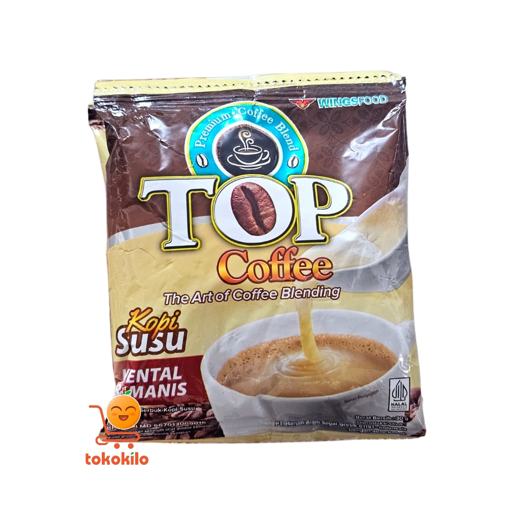 TOP Coffee Kopi Susu Kental Manis 30gr (1 Pack X 6bks)