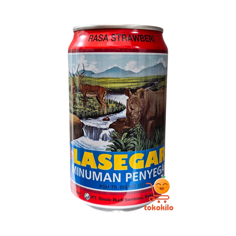 Lasegar Minuman Penyegar Rasa Strawberry 320ml