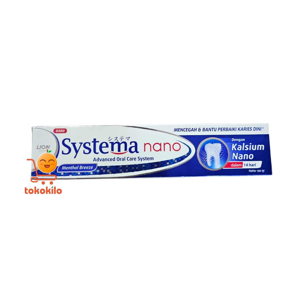 Pasta Gigi Systema Nano Menthol Breeze 190gr