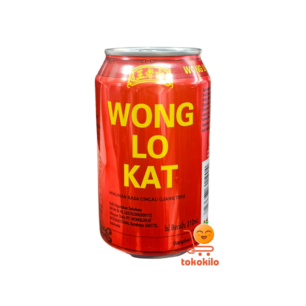 Wong Lo Kat Teh Herbal Rasa Cincau 310ml