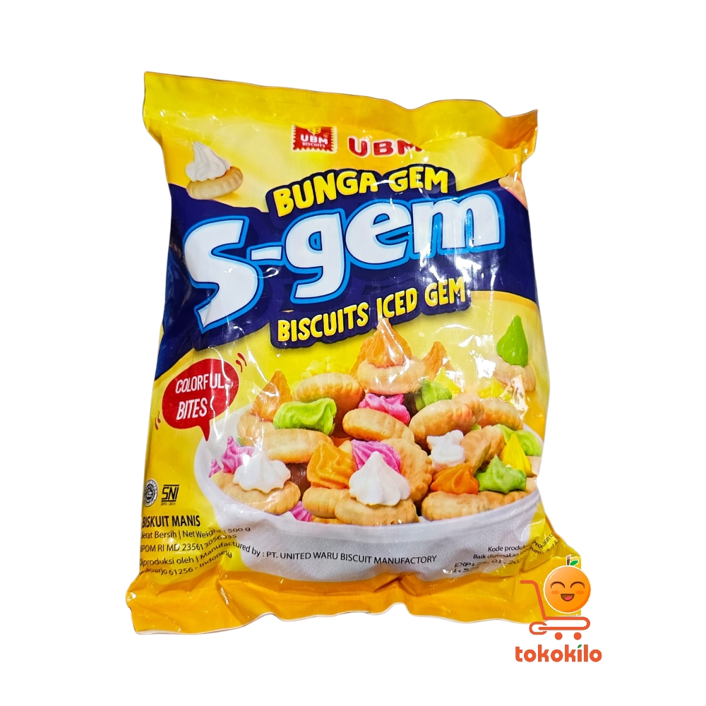 Biskuit Bunga S Gem 500gr