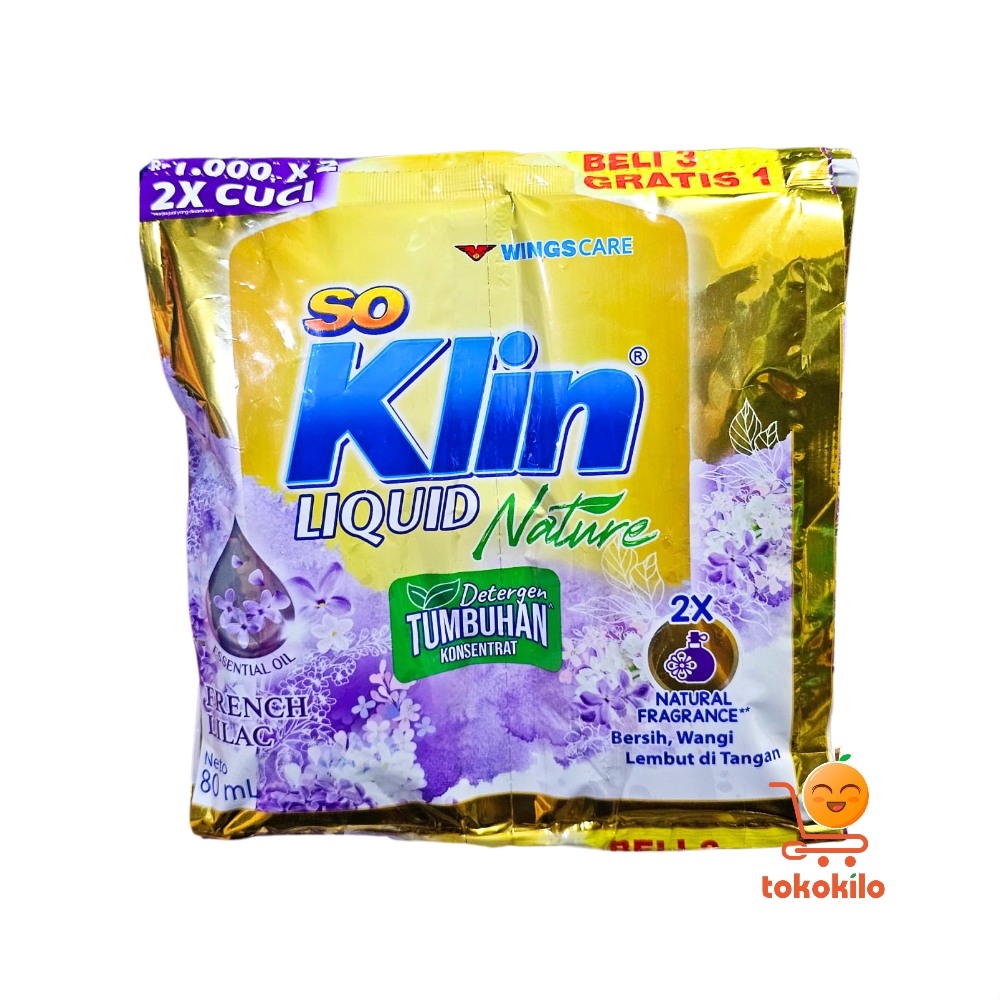 SoKlin Liquid Nature French Lilac 80ml