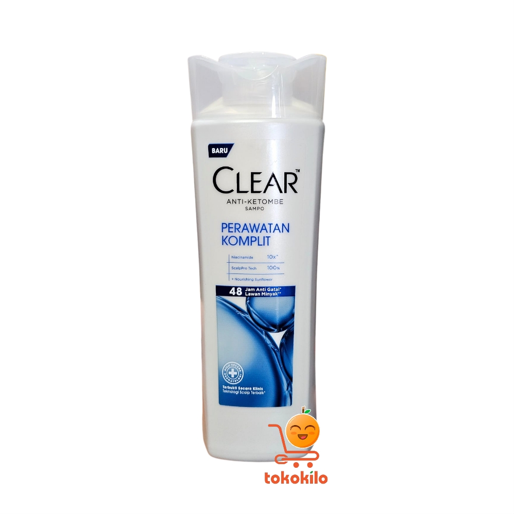 CLEAR Sampo Anti Ketombe Perawatan Komplit 160ml