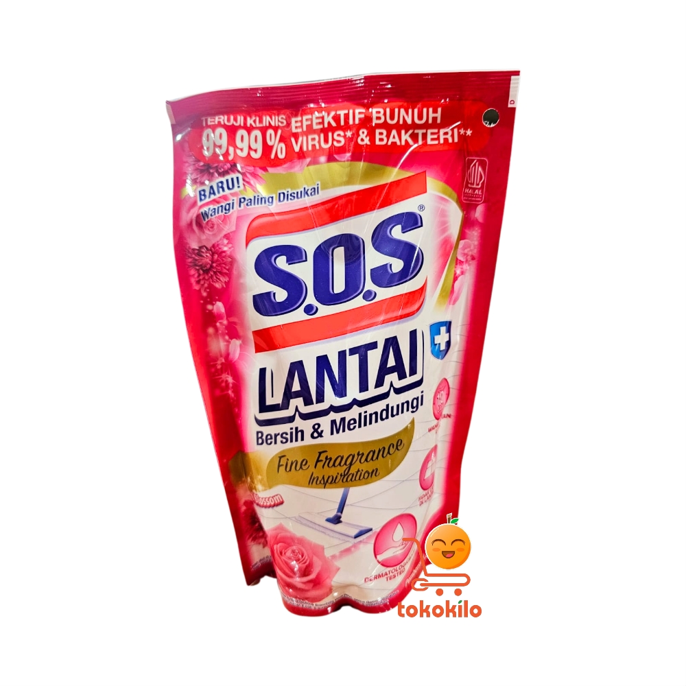 SOS Pembersih Lantai Floral Blossom 325ml
