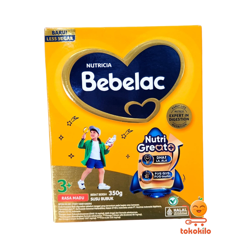 Susu Bebelac 3+ Rasa Madu (3 Tahun Ke Atas) 350gr, 1kg