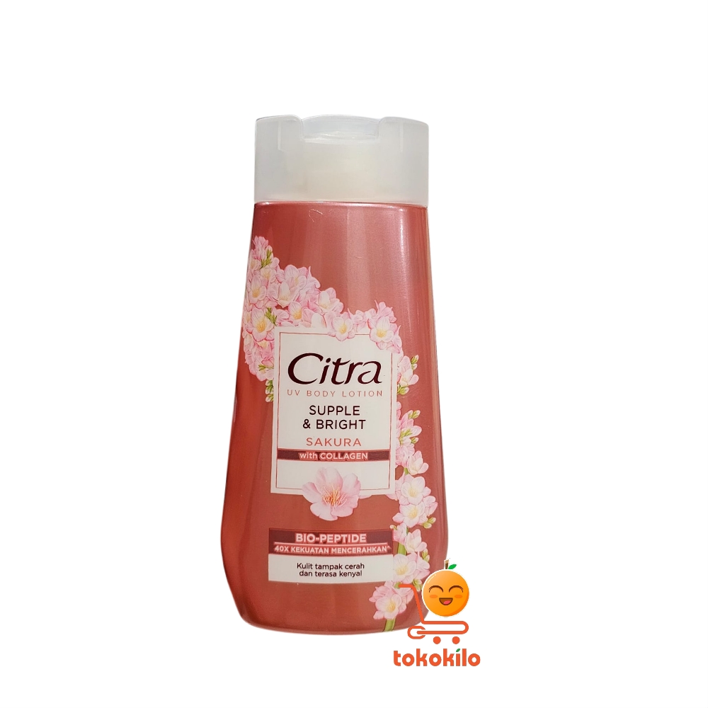 Citra UV Body Lotion Sakura Supple & Bright 110ml, 210ml