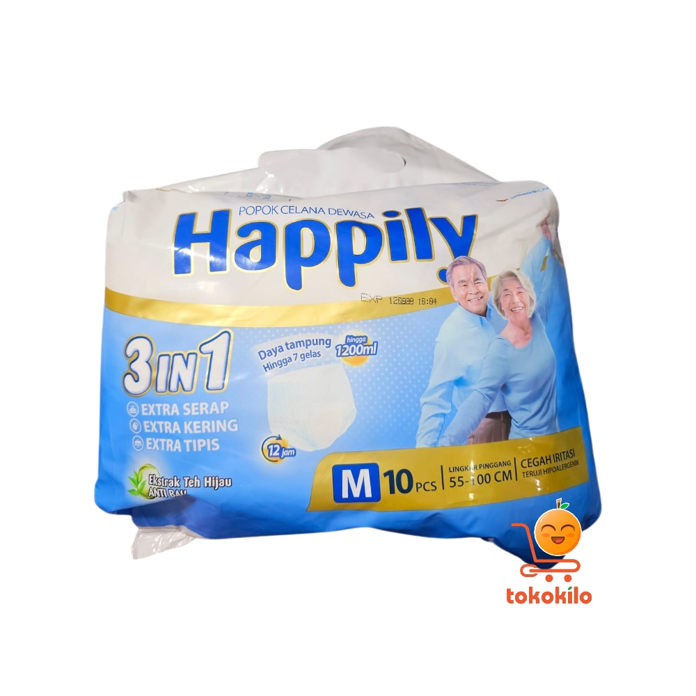 Popok Celana Dewasa Happily M1,M10