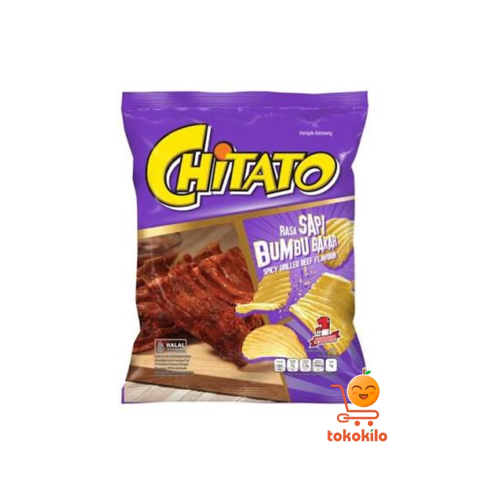 Chitato Rasa Sapi Bumbu Bakar 68gr