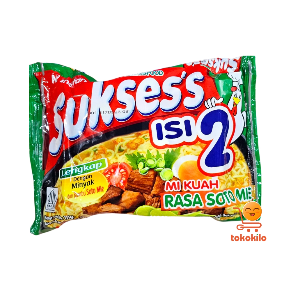Mie Suksess Isi 2 Rasa Soto 111gr