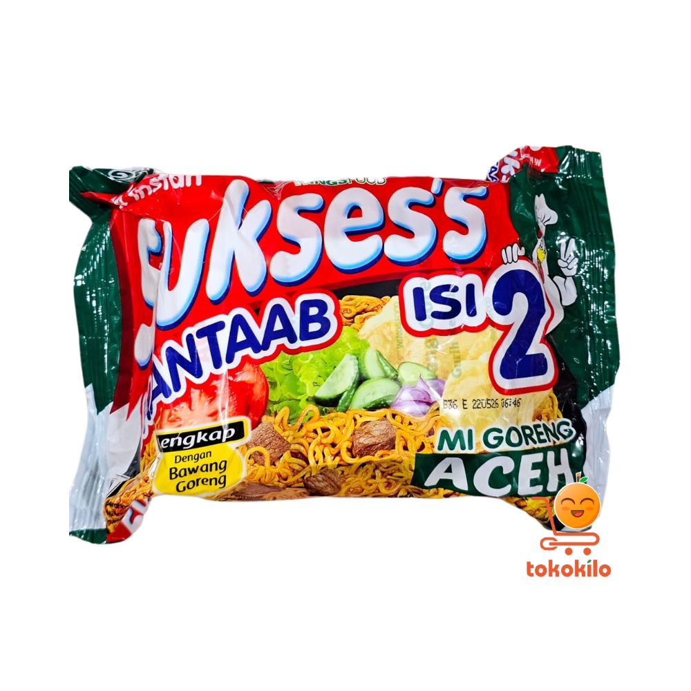 Mie Suksess Isi 2 Rasa Mie Goreng Aceh 140gr