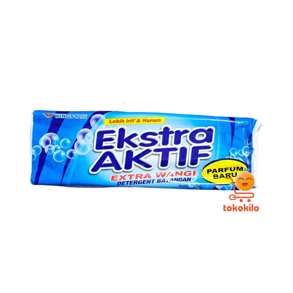 Sabun Deterjen Ekstra Aktif Batangan 200gr