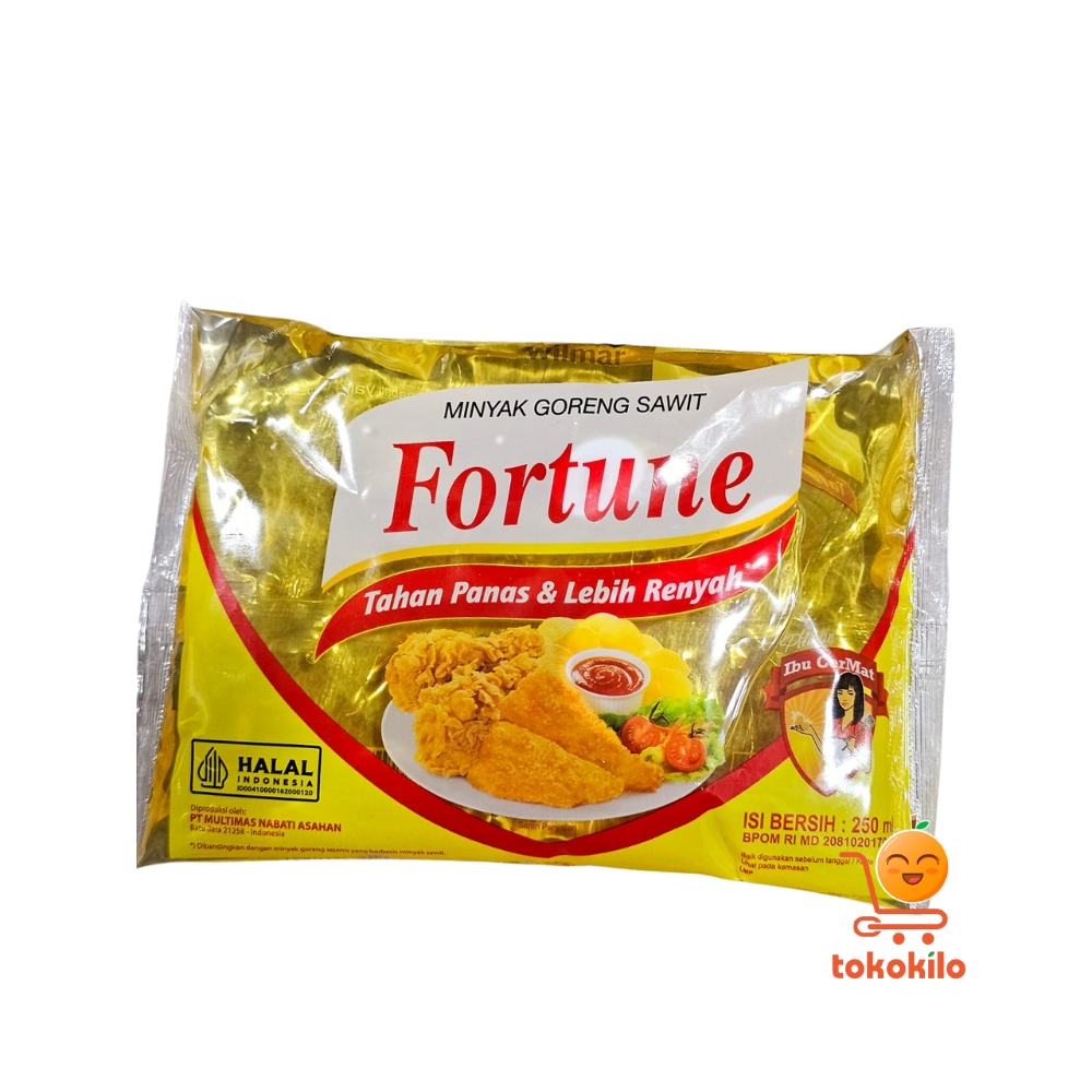 Minyak Goreng Sawit Fortune 250ml, 500ml, 1L