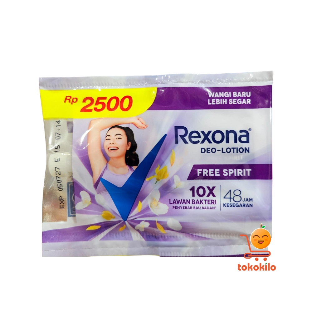 Rexona Deo-Lotion Free Spirit 9gr sachet