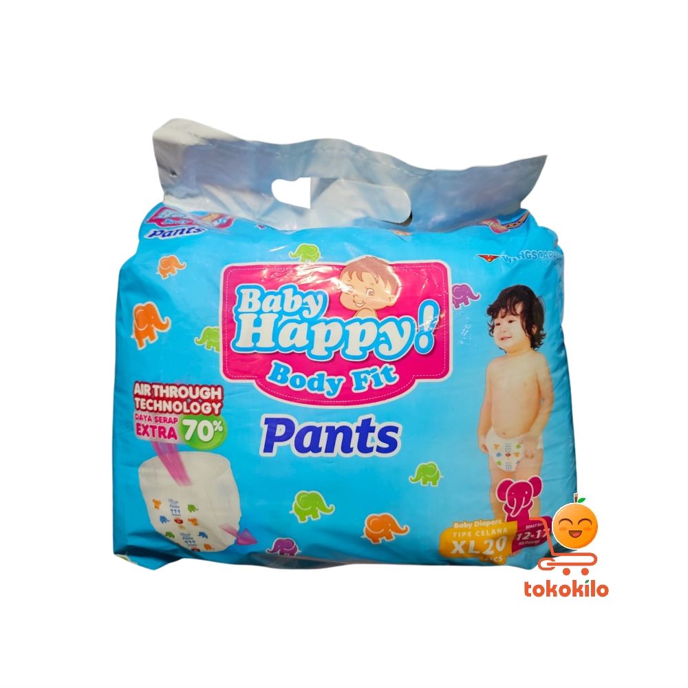 Baby Happy Pants Popok Bayi dan Anak XL7, XL20, XL26