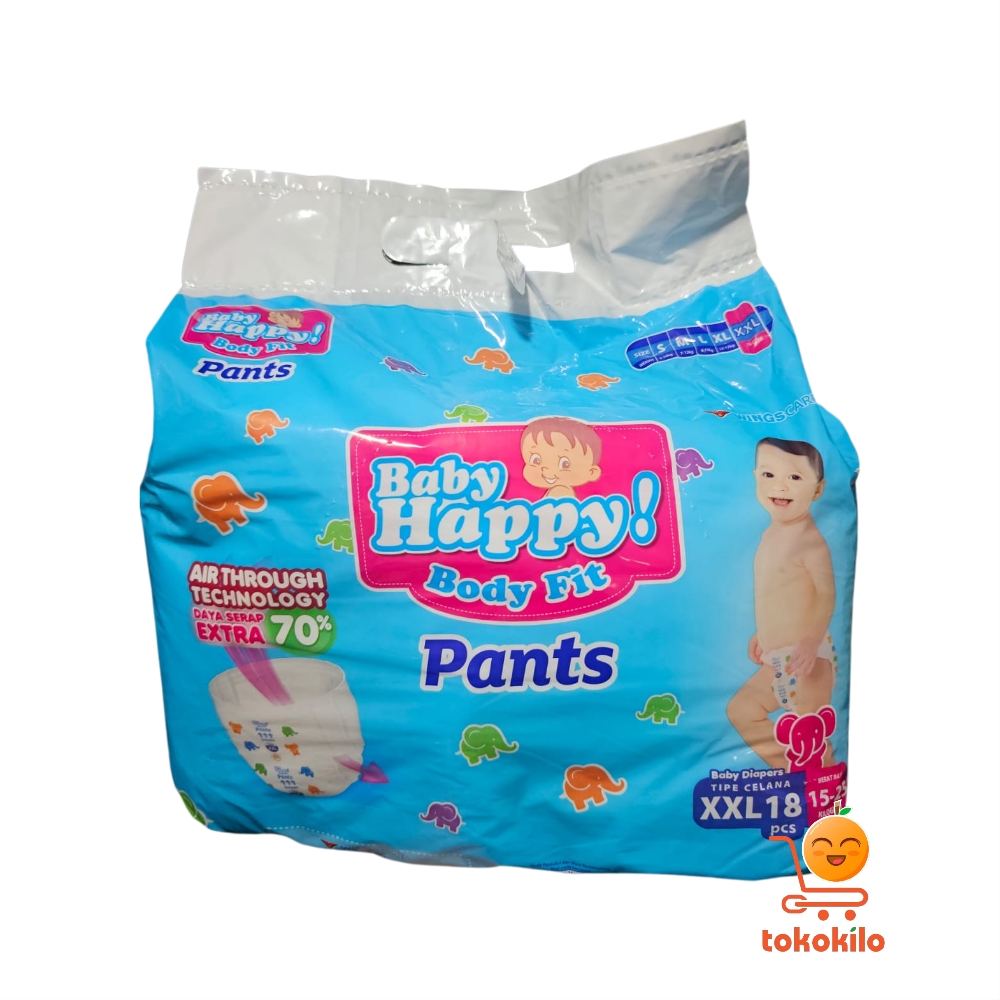Baby Happy Pants Popok Bayi dan Anak XXL18, XXL 24