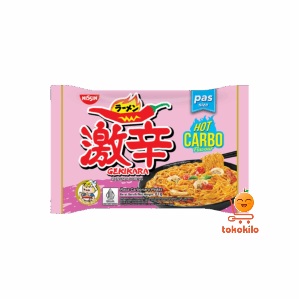 Mie Nissin Gekikara Ramen Hot Carbonara 81gr