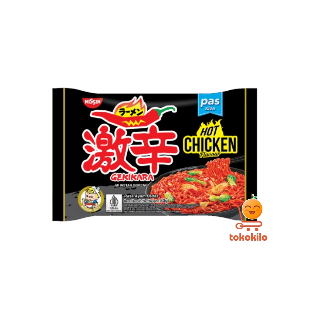 Mie Nissin Gekikara Ramen Hot Chicken 80gr