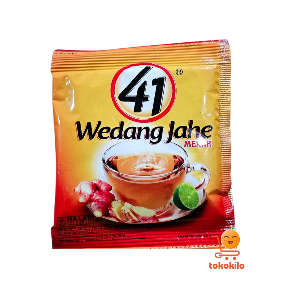 41 Wedang Jahe  Merah 22gr (1 Pack X 5bks)