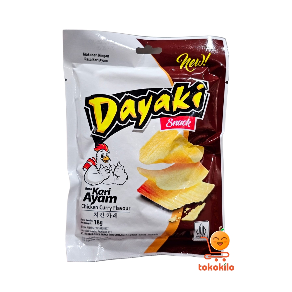 Dayaki Snack Rasa Kari Ayam 18gr